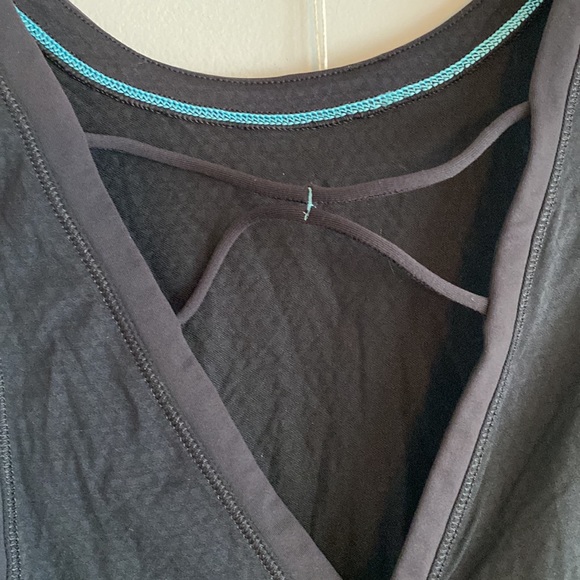 Ivivva Lululemon Mesh with the best black tank top sleeves athletic size 14 - Picture 5 of 9